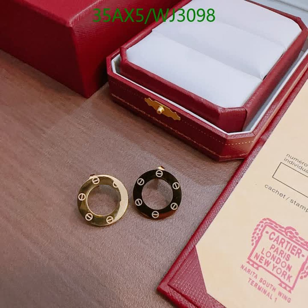 Cartier-Jewelry Code: WJ3098 $: 35USD