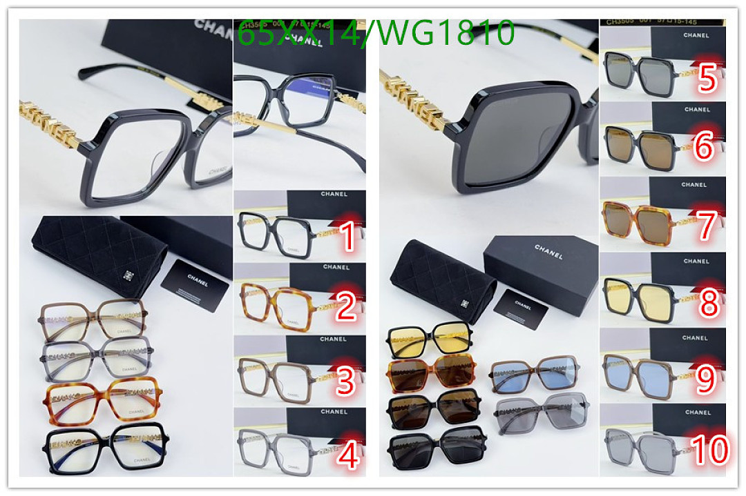 Chanel-Glasses Code: WG1810 $: 65USD