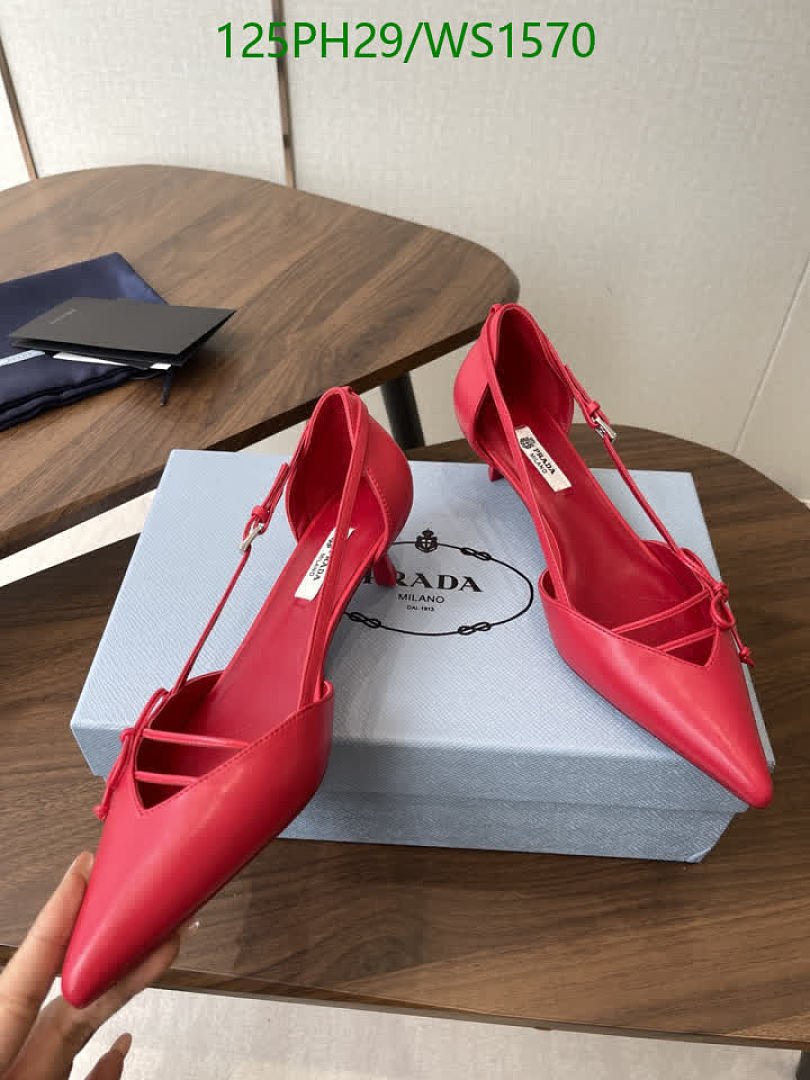 Prada-Women Shoes Code: WS1570 $: 125USD