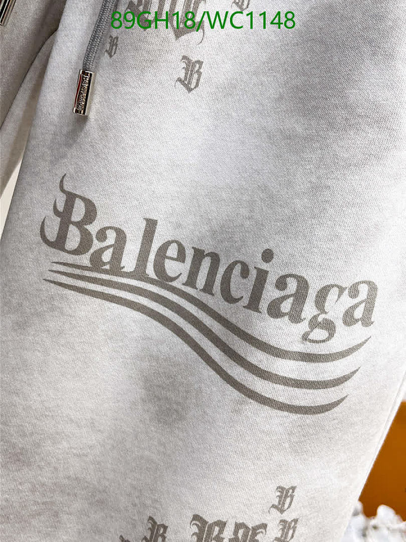 Balenciaga-Clothing Code: WC1148 $: 89USD