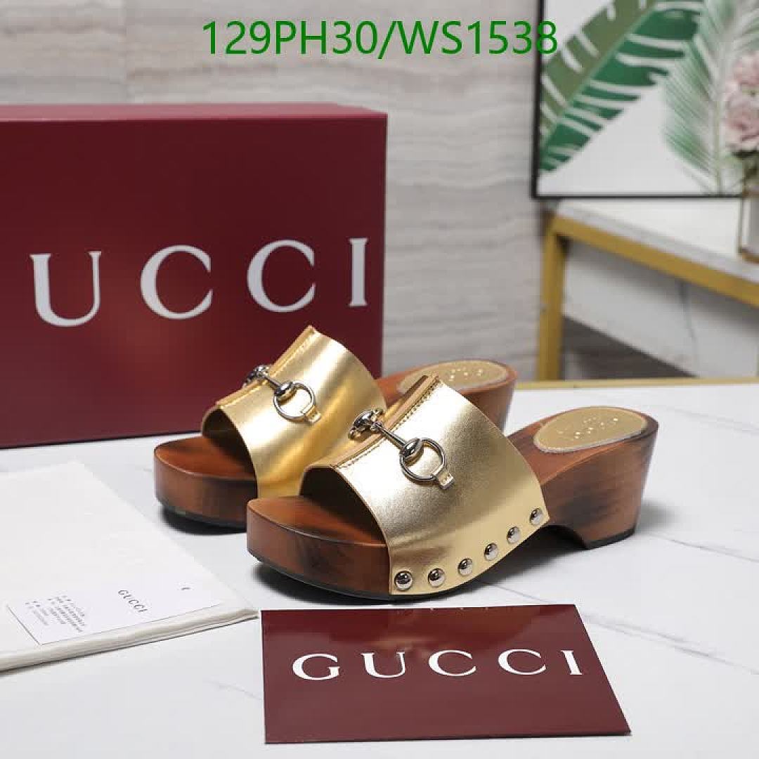 Gucci-Women Shoes Code: WS1538 $: 129USD