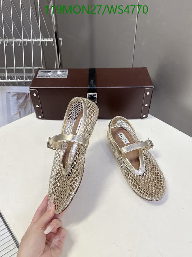 Alaia-Women Shoes Code: WS4770 $: 119USD