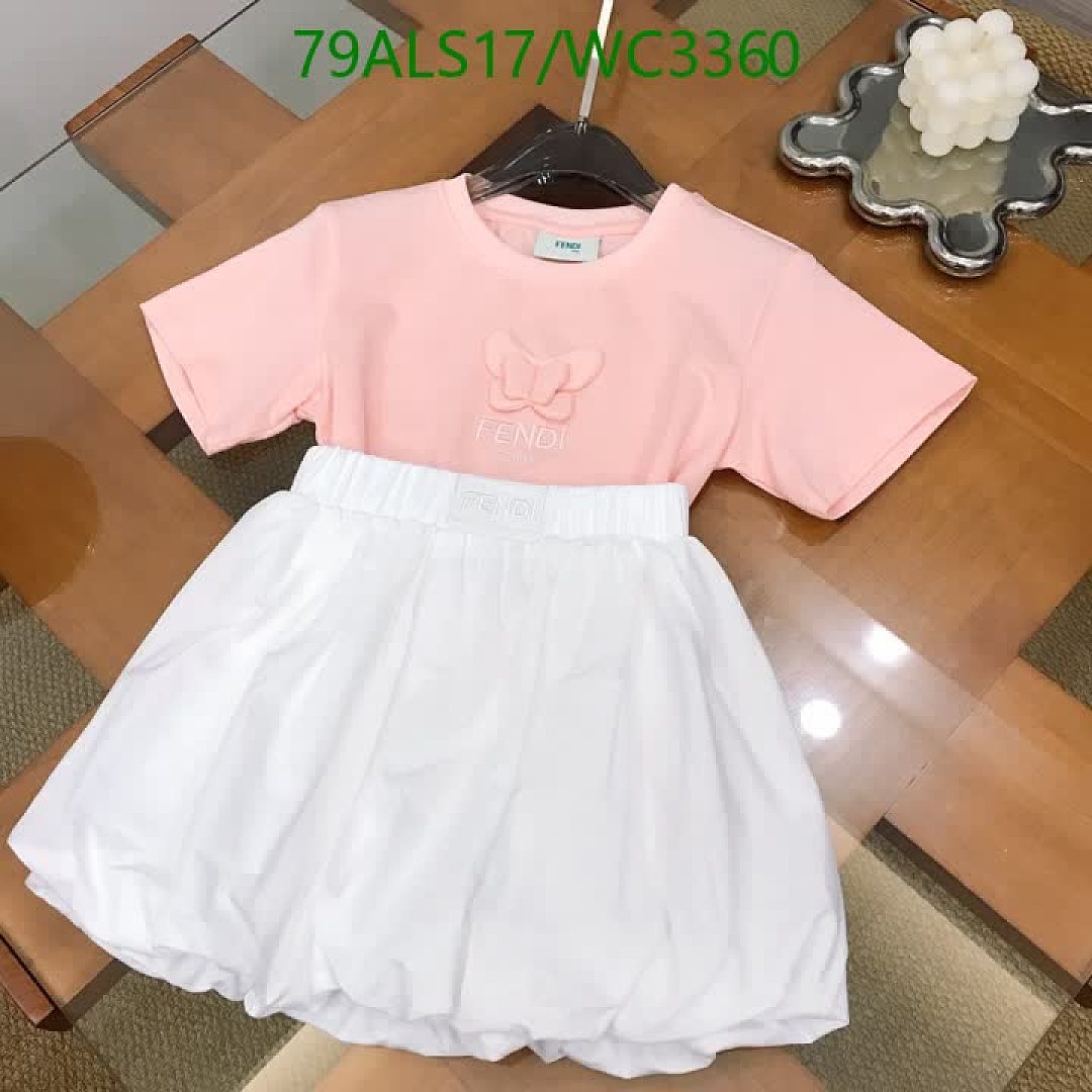 Fendi-Kids clothing Code: WC3360 $: 79USD