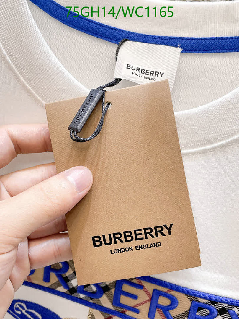 Burberry-Clothing Code: WC1165 $: 75USD