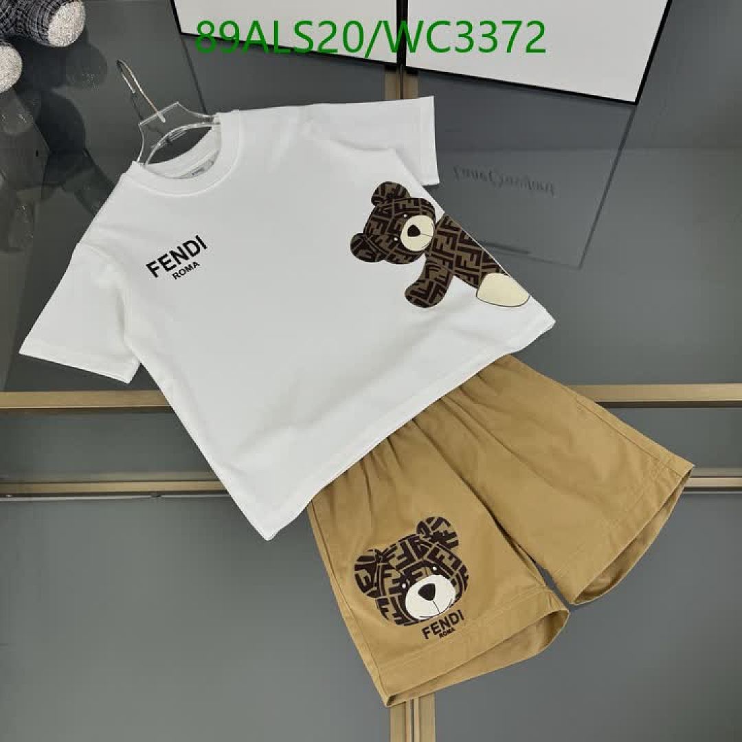 Fendi-Kids clothing Code: WC3372 $: 89USD