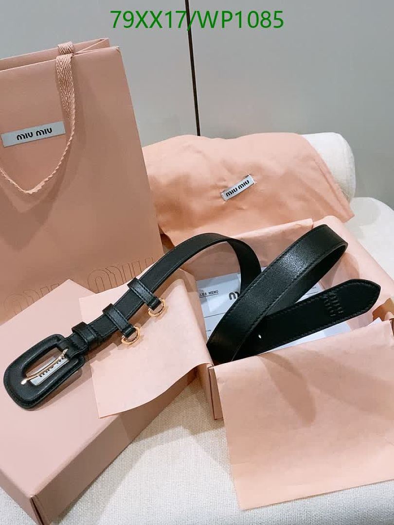MIU MIU-Belts Code: WP1085 $: 79USD