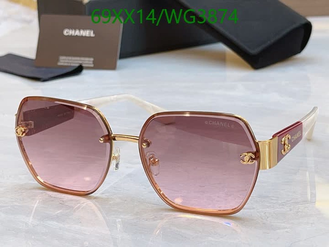 Chanel-Glasses Code: WG3874 $: 69USD