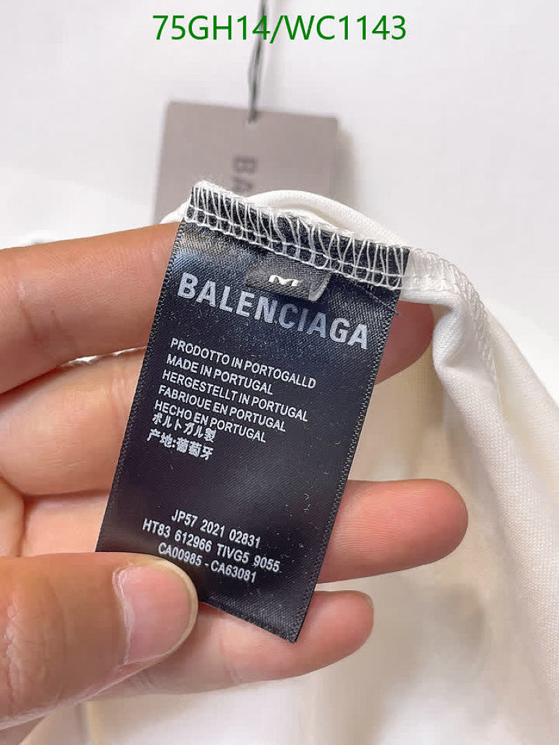 Balenciaga-Clothing Code: WC1143 $: 75USD
