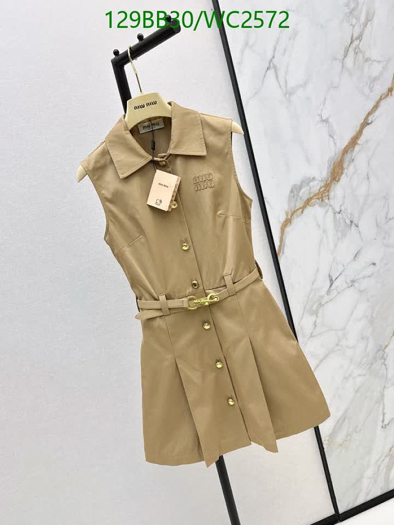 Miu Miu-Clothing Code: WC2572 $: 129USD