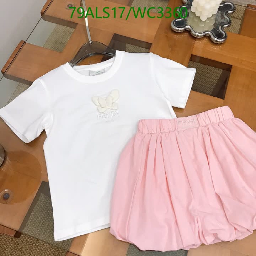 Fendi-Kids clothing Code: WC3360 $: 79USD