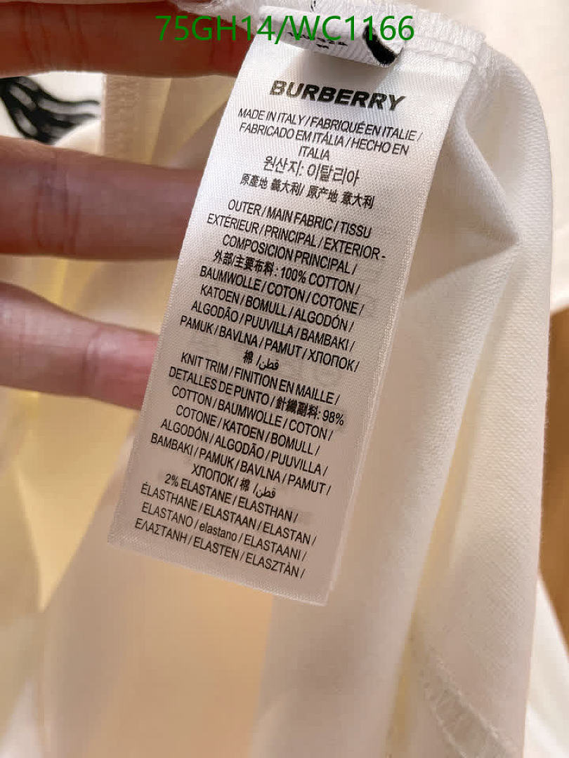 Burberry-Clothing Code: WC1166 $: 75USD