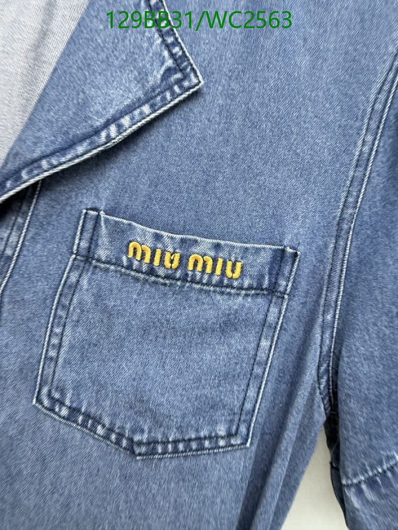 Miu Miu-Clothing Code: WC2563 $: 129USD