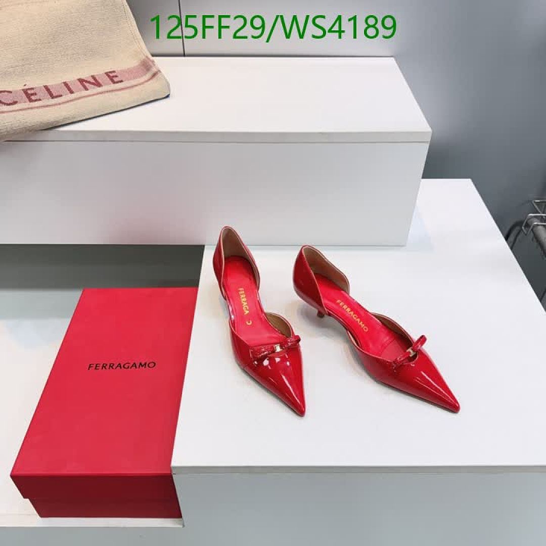 Ferragamo-Women Shoes Code: WS4189 $: 125USD