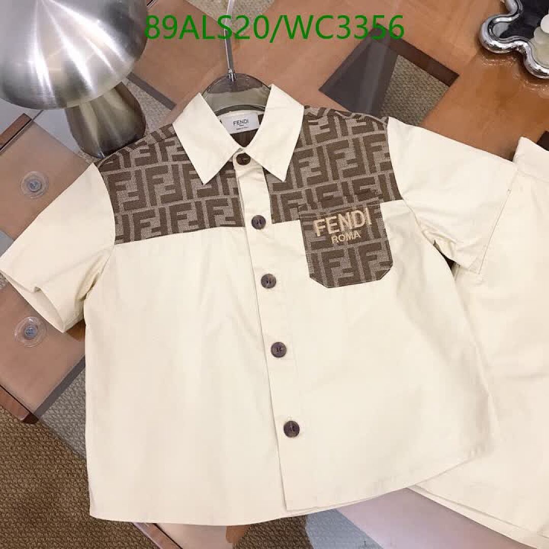 Fendi-Kids clothing Code: WC3356 $: 89USD