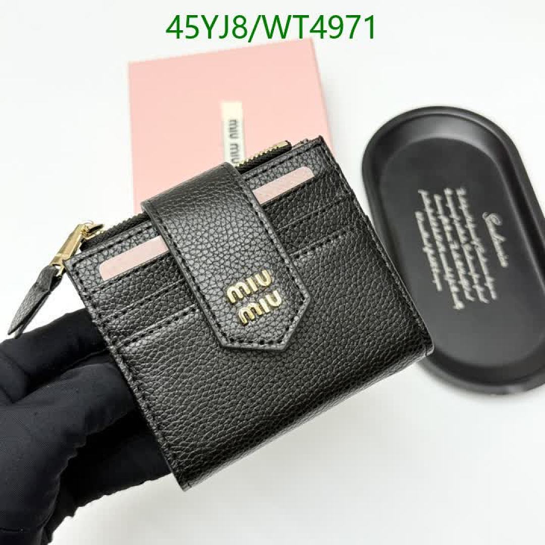 Miu Miu-Wallet-4A Quality Code: WT4971 $: 45USD