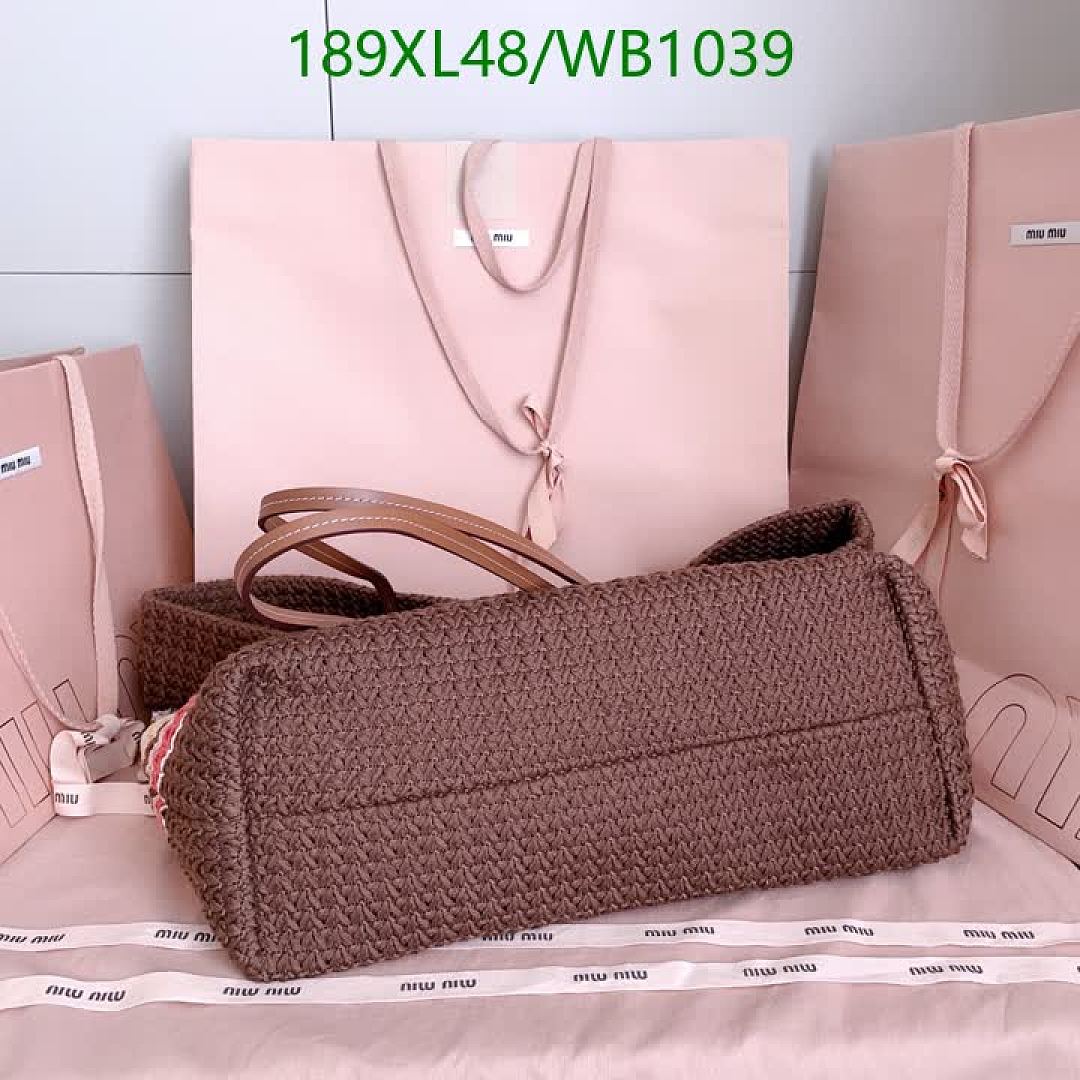 Miu Miu-Bag-Mirror Quality Code: WB1039 $: 189USD