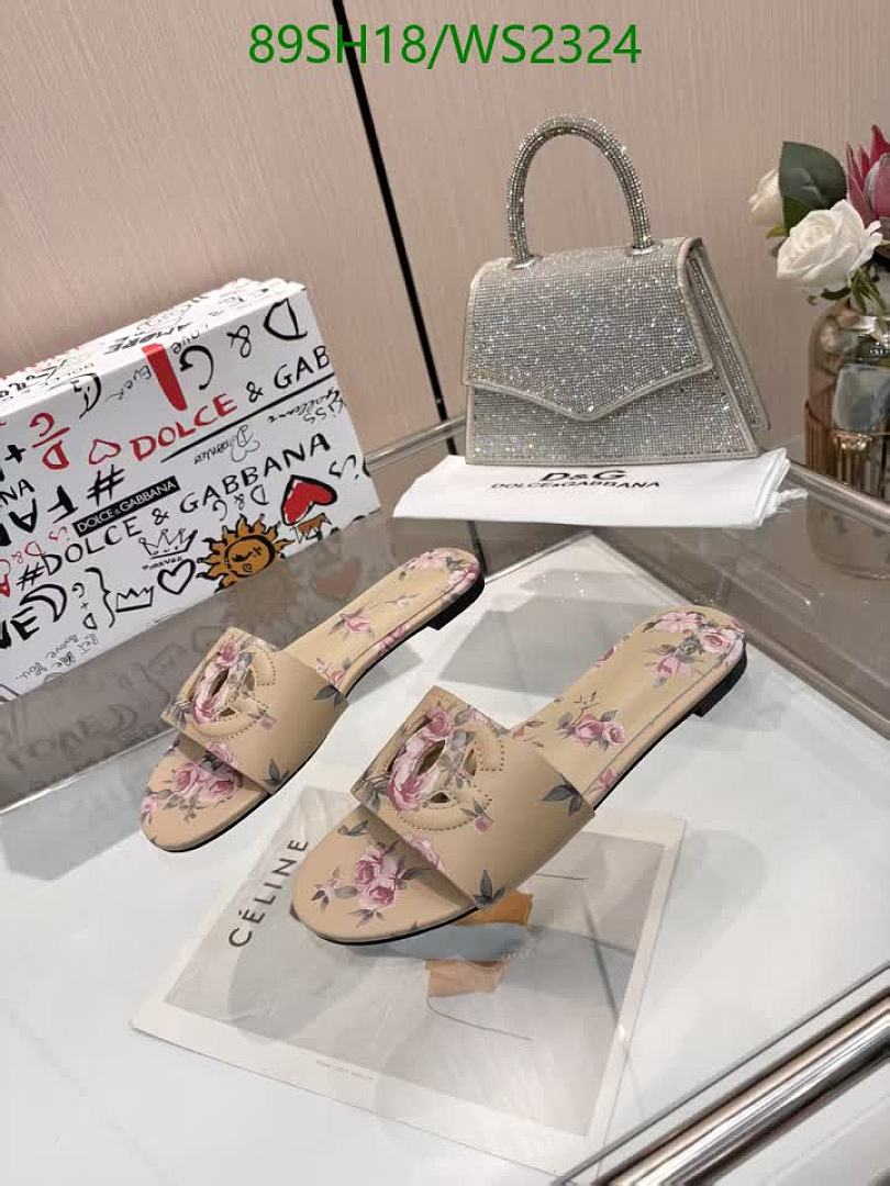 D&G-Women Shoes Code: WS2324 $: 89USD