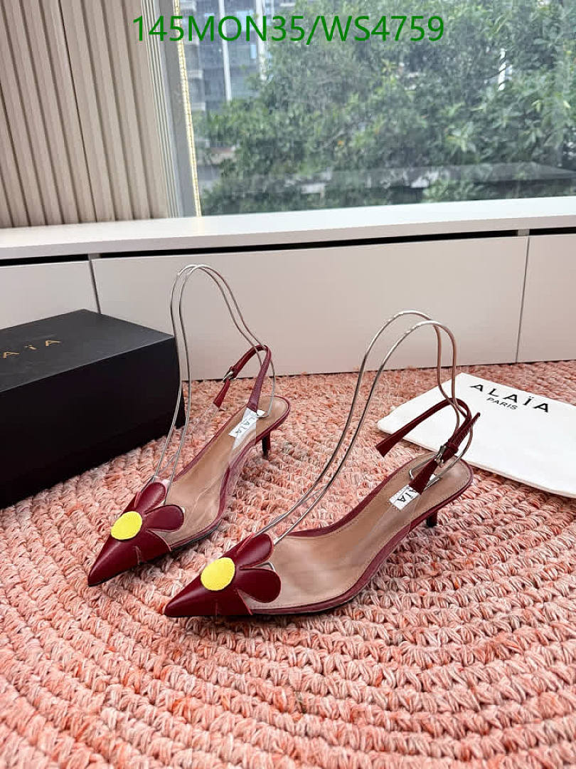 Alaia-Women Shoes Code: WS4759 $: 145USD