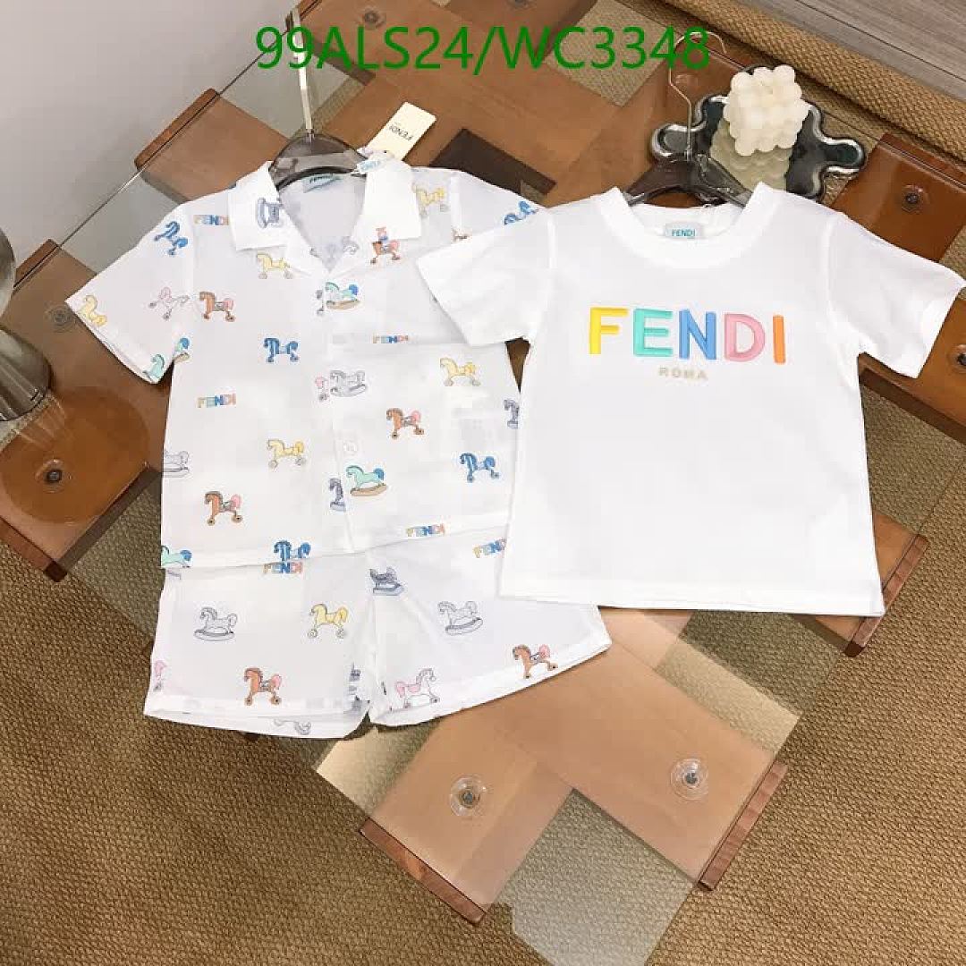 Fendi-Kids clothing Code: WC3348 $: 99USD