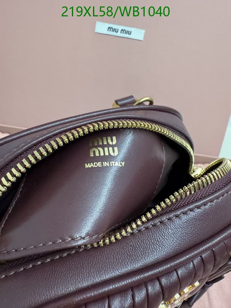 Miu Miu-Bag-Mirror Quality Code: WB1040 $: 219USD