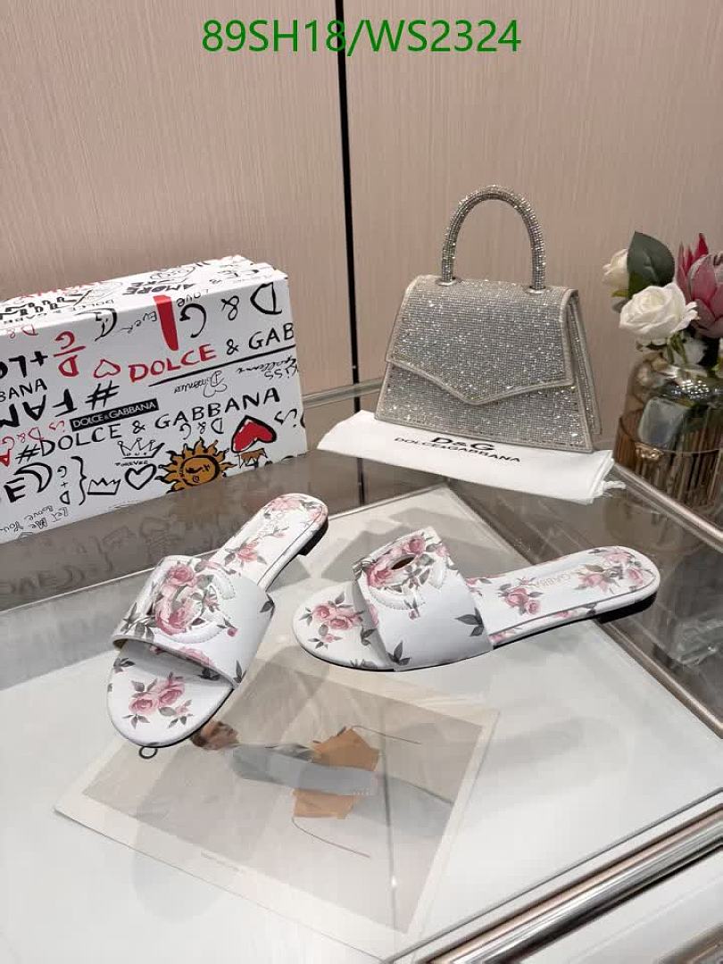 D&G-Women Shoes Code: WS2324 $: 89USD