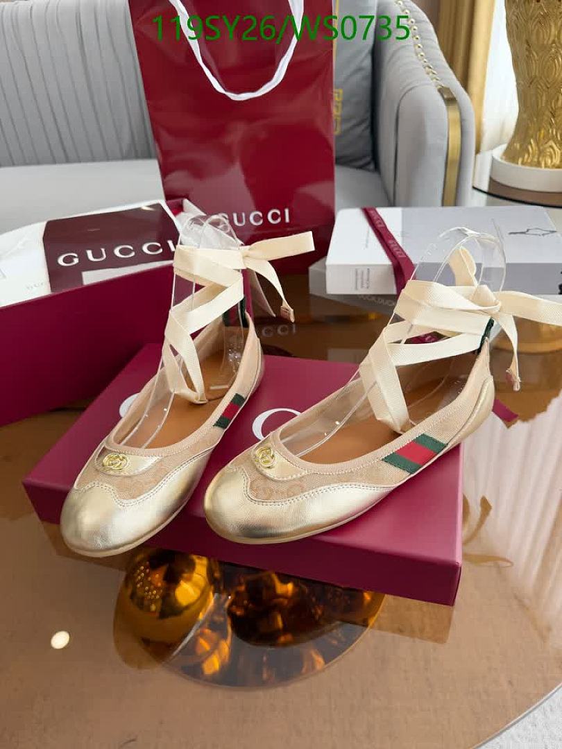 Gucci-Women Shoes Code: WS0735 $: 119USD
