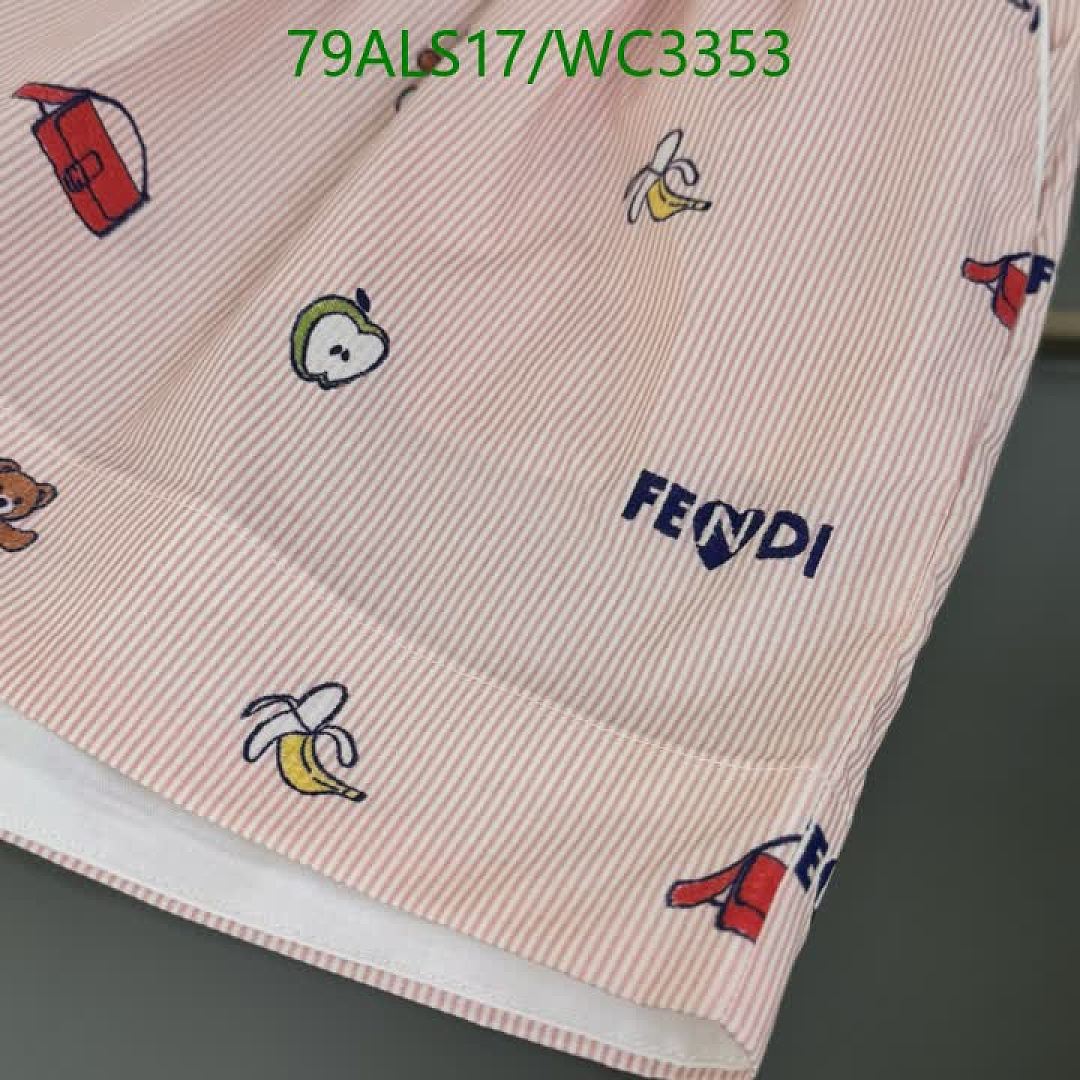 Fendi-Kids clothing Code: WC3353 $: 79USD