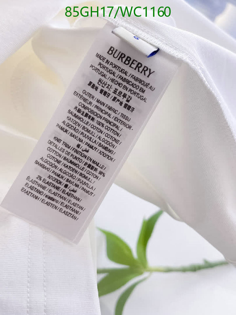 Burberry-Clothing Code: WC1160 $: 85USD