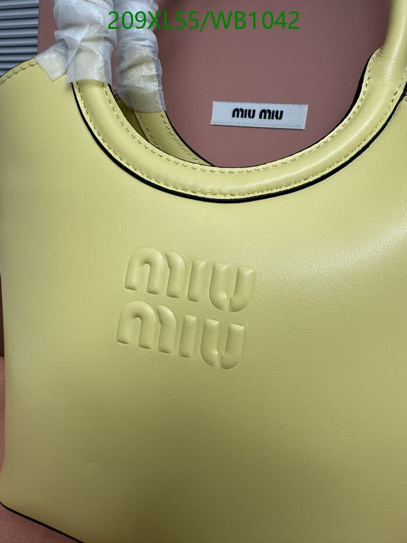Miu Miu-Bag-Mirror Quality Code: WB1042 $: 209USD