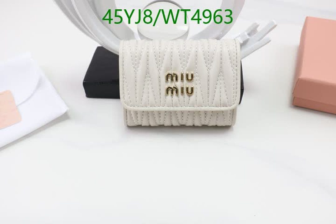 Miu Miu-Wallet-4A Quality Code: WT4963 $: 45USD