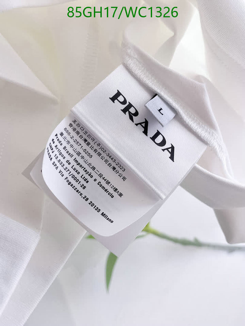 Prada-Clothing Code: WC1326 $: 85USD