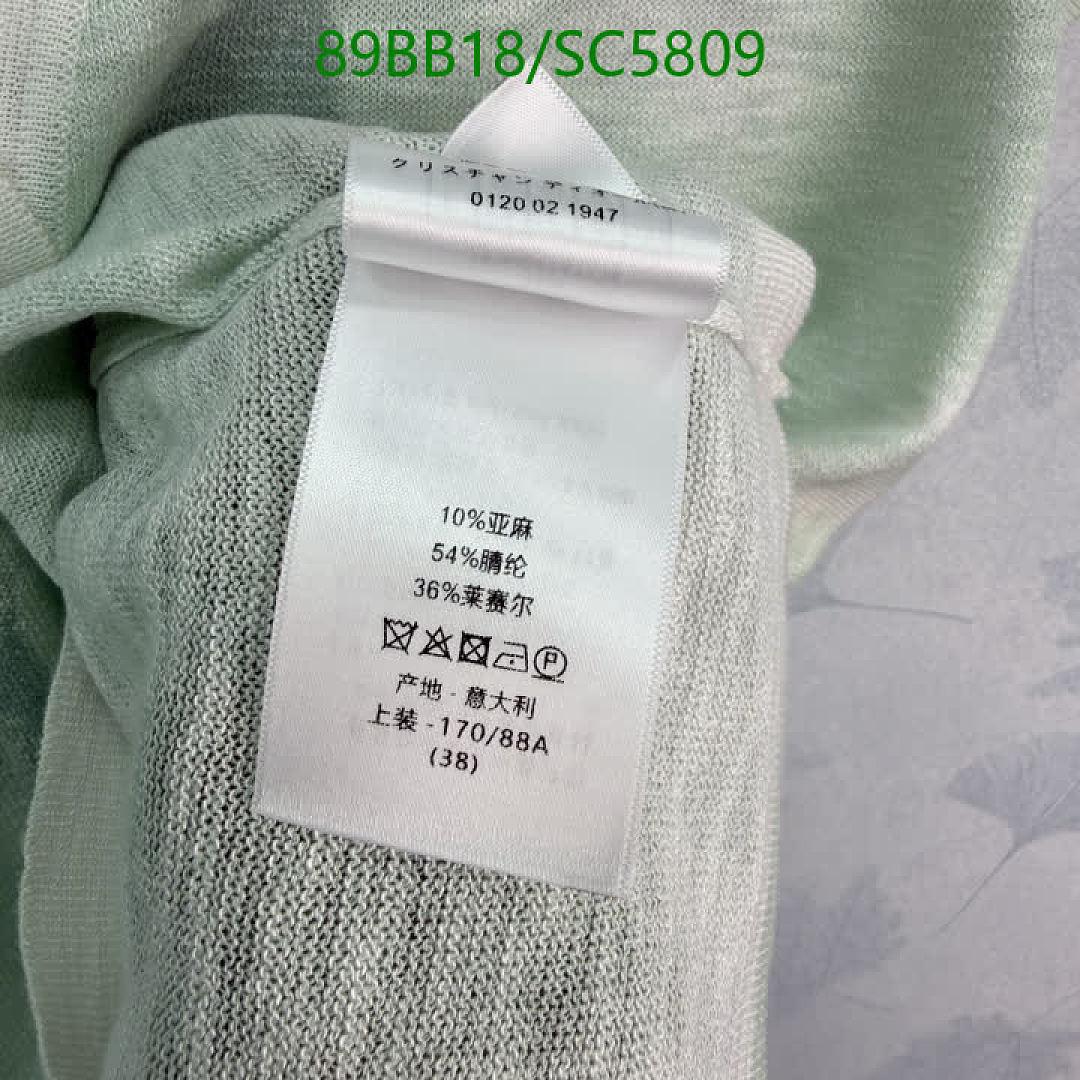 Dior-Clothing Code: SC5809 $: 89USD
