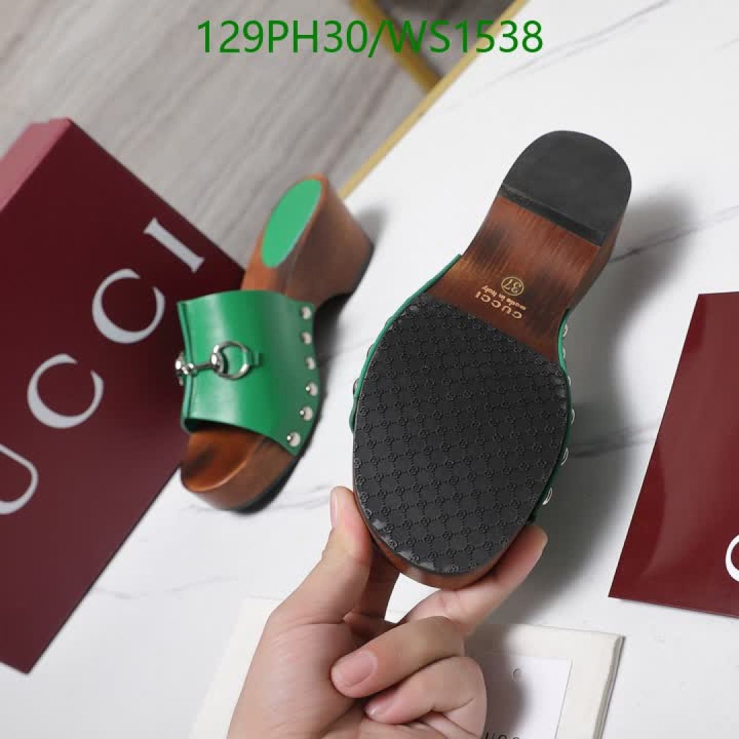 Gucci-Women Shoes Code: WS1538 $: 129USD