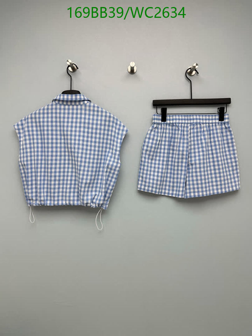 Prada-Clothing Code: WC2634 $: 169USD