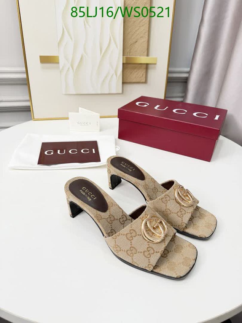 Gucci-Women Shoes Code: WS0521 $: 85USD