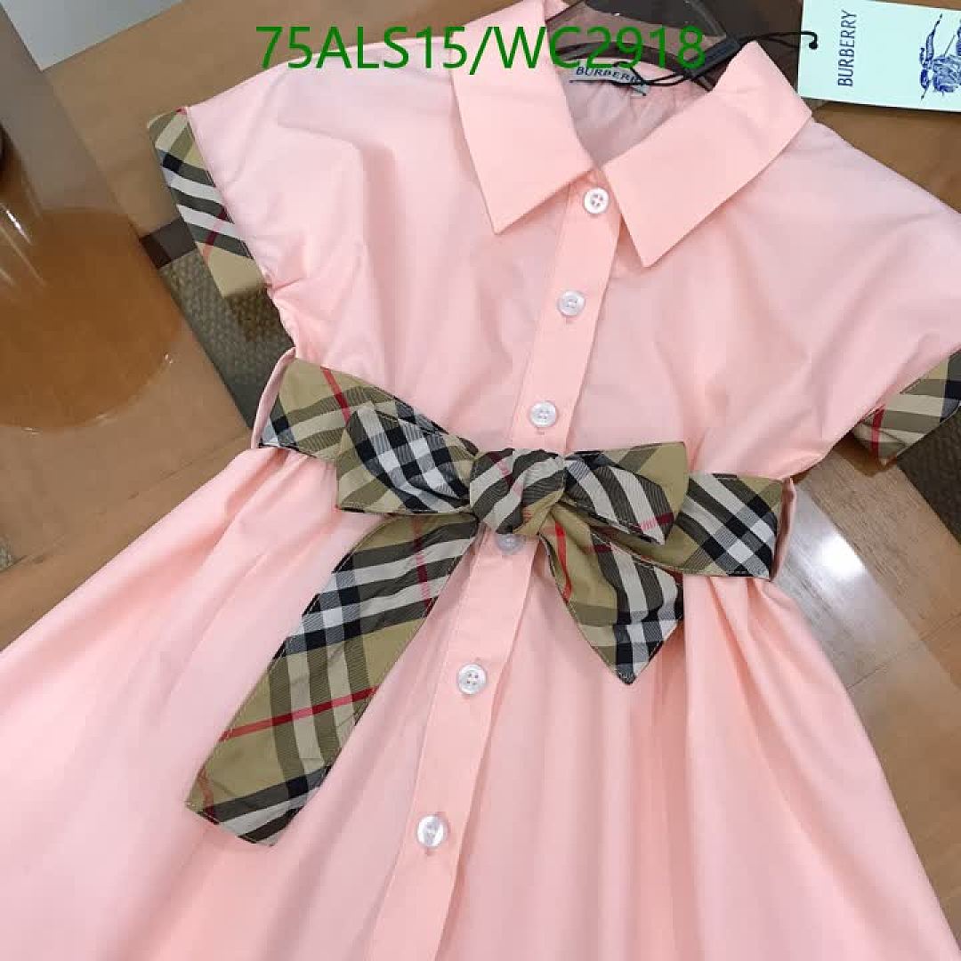 Burberry-Kids Clothing Code: WC2918 $: 75USD