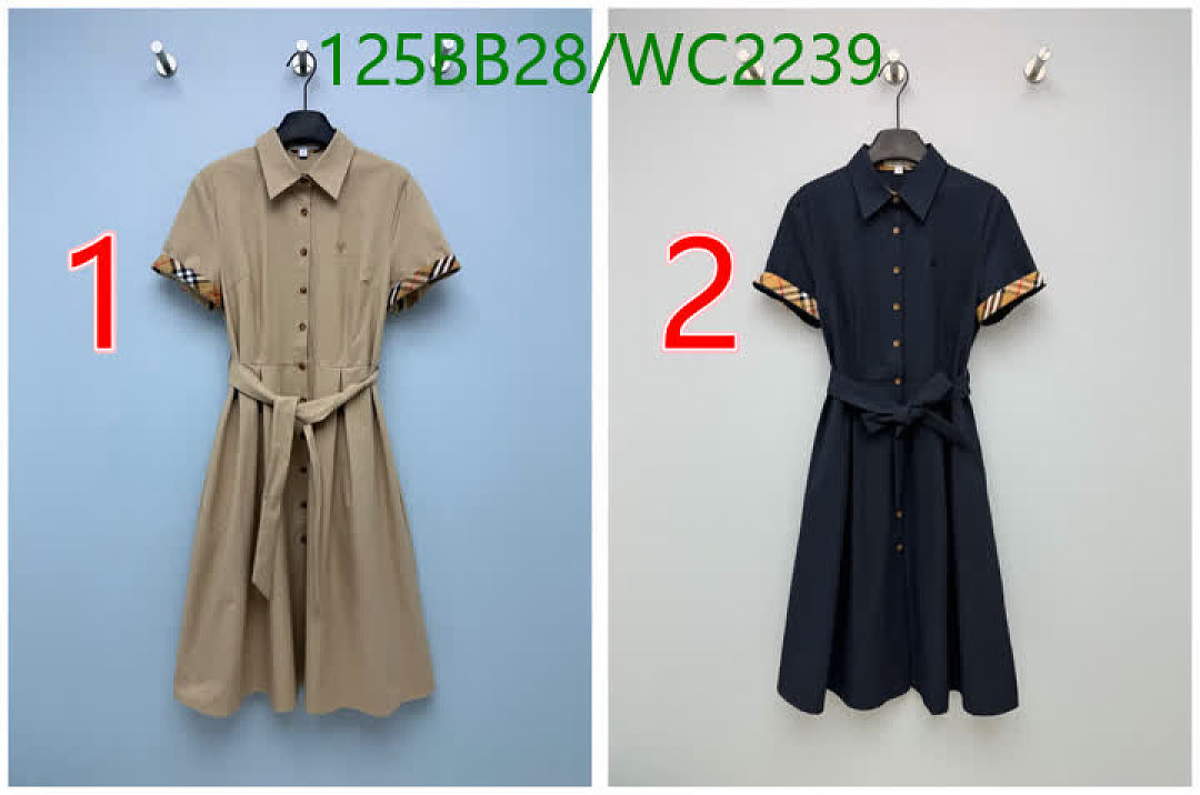 Burberry-Clothing Code: WC2239 $: 125USD