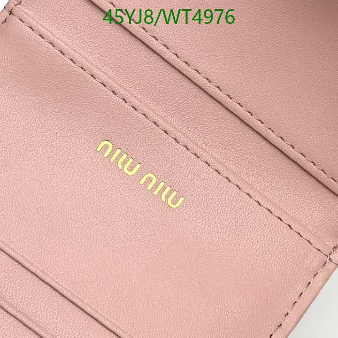 Miu Miu-Wallet-4A Quality Code: WT4976 $: 45USD