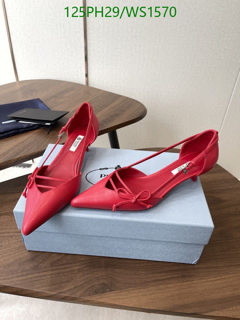 Prada-Women Shoes Code: WS1570 $: 125USD