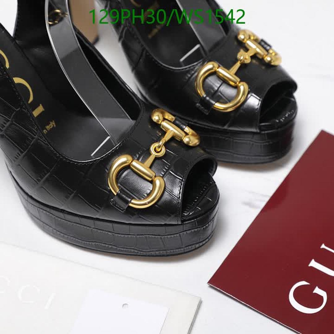 Gucci-Women Shoes Code: WS1542 $: 129USD