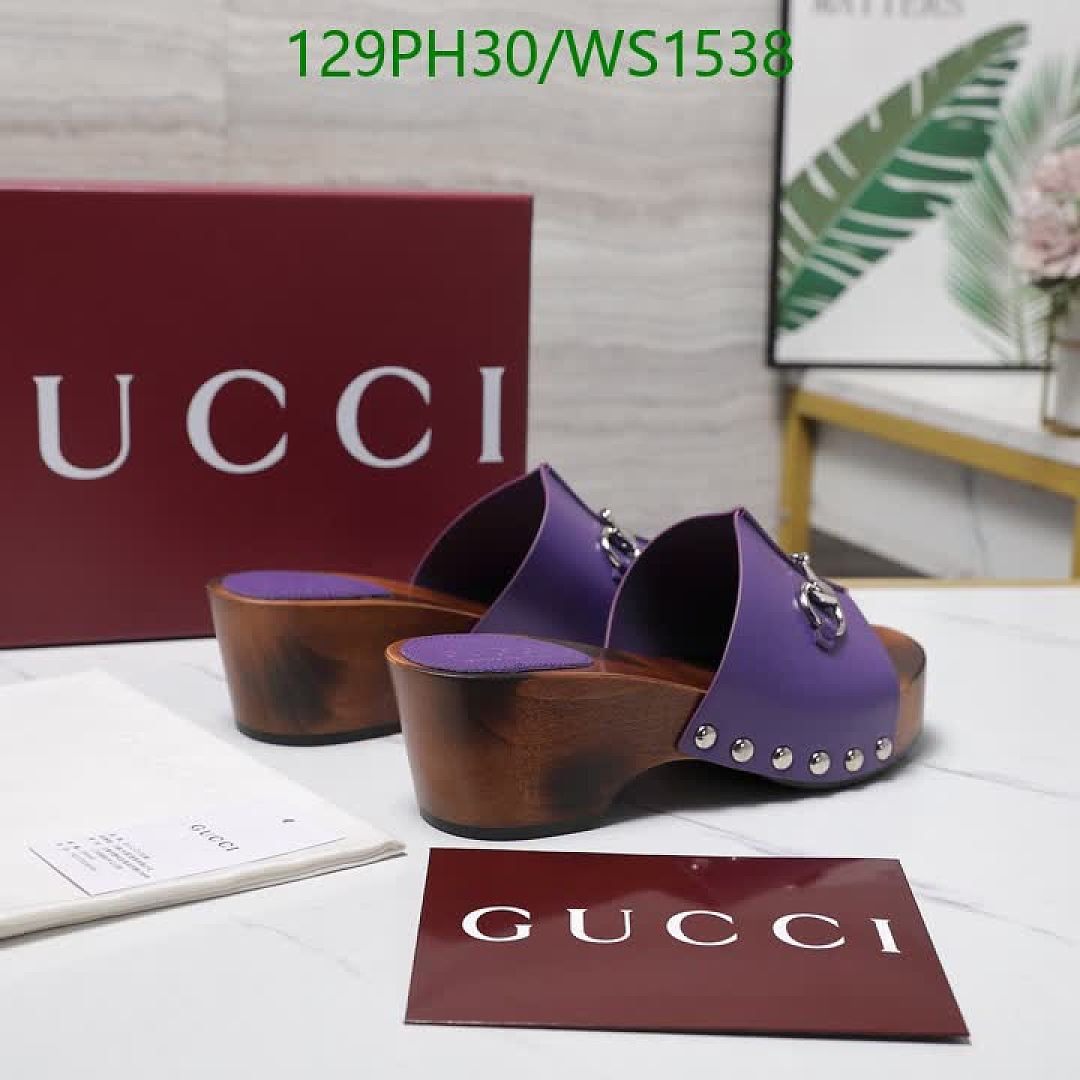 Gucci-Women Shoes Code: WS1538 $: 129USD