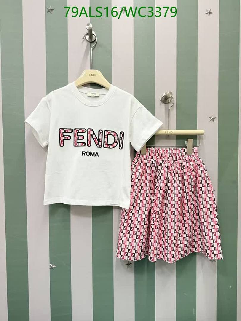Fendi-Kids clothing Code: WC3379 $: 79USD