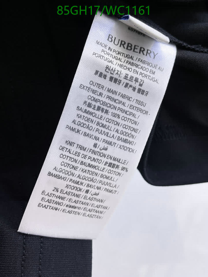 Burberry-Clothing Code: WC1161 $: 85USD
