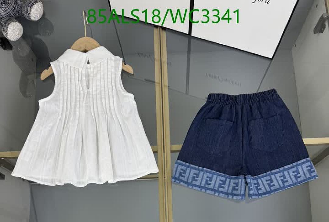 Fendi-Kids clothing Code: WC3341 $: 85USD