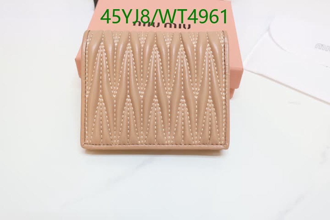 Miu Miu-Wallet-4A Quality Code: WT4961 $: 45USD