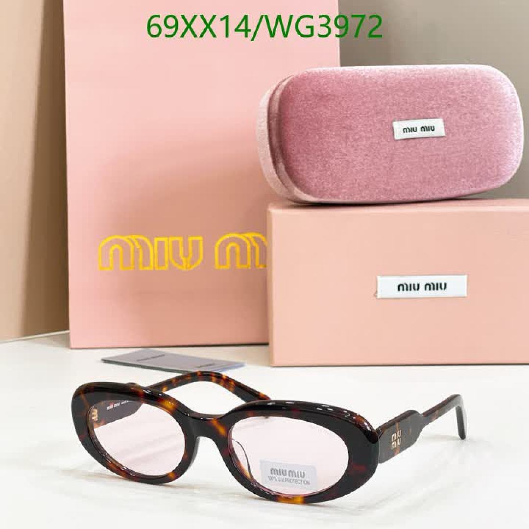 Miu Miu-Glasses Code: WG3972 $: 69USD