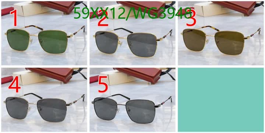 Gucci-Glasses Code: WG3948 $: 59USD