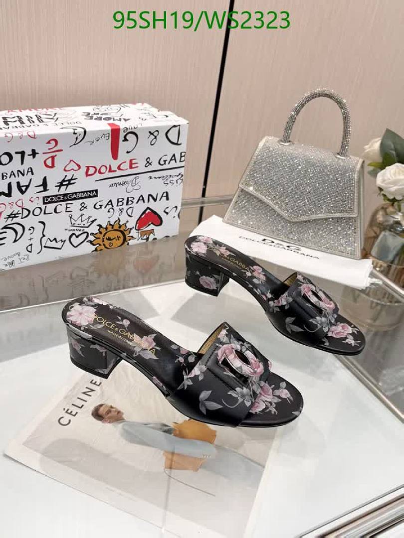 D&G-Women Shoes Code: WS2323 $: 95USD