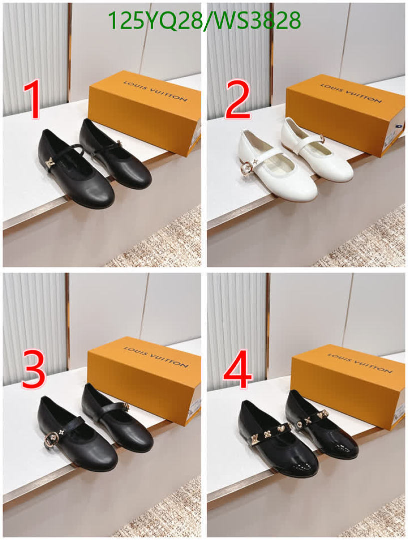 LV-Women Shoes Code: WS3828 $: 125USD