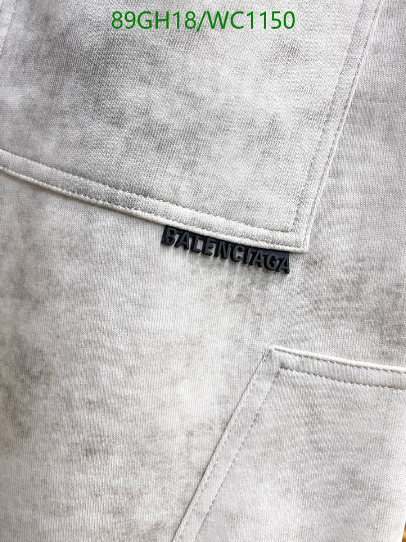 Balenciaga-Clothing Code: WC1150 $: 89USD
